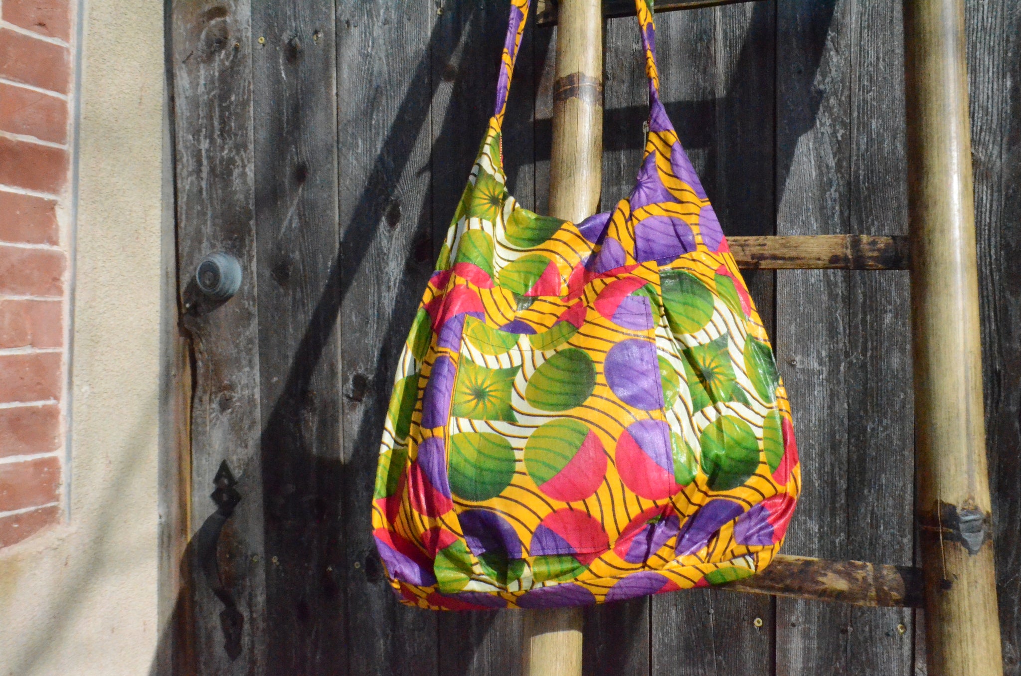 Colored Circles - Malawi Bag